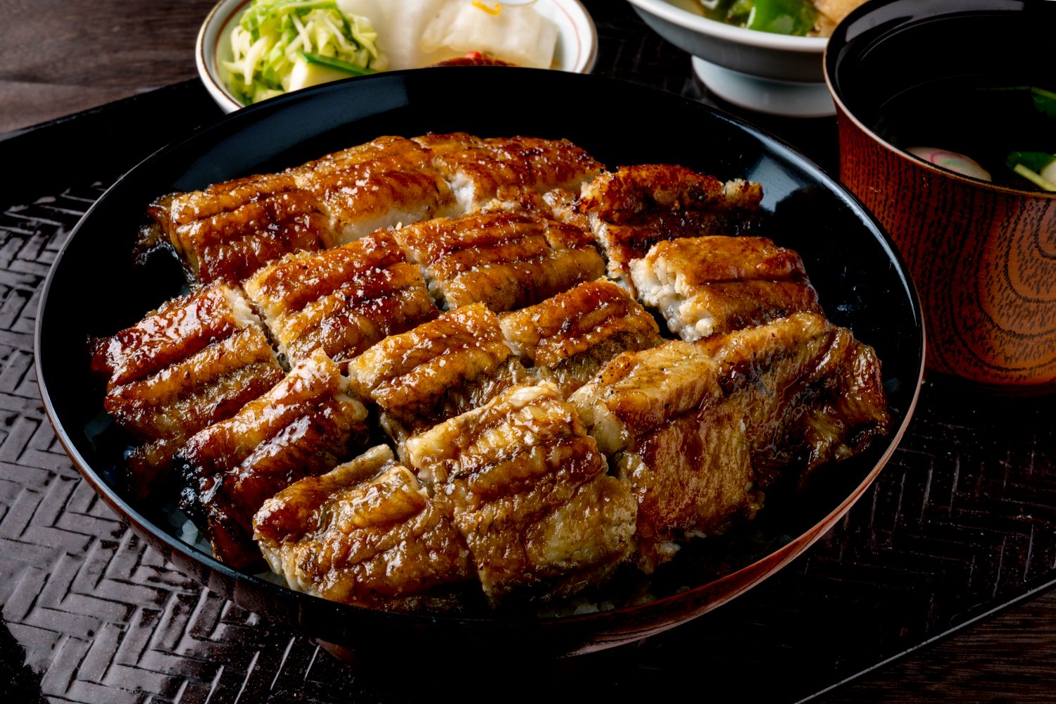 老舗うなぎ店、人形町梅田の梅田丼